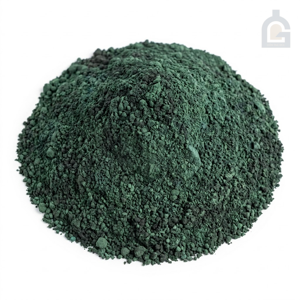 Bột Màu Gốm Xanh lá cây