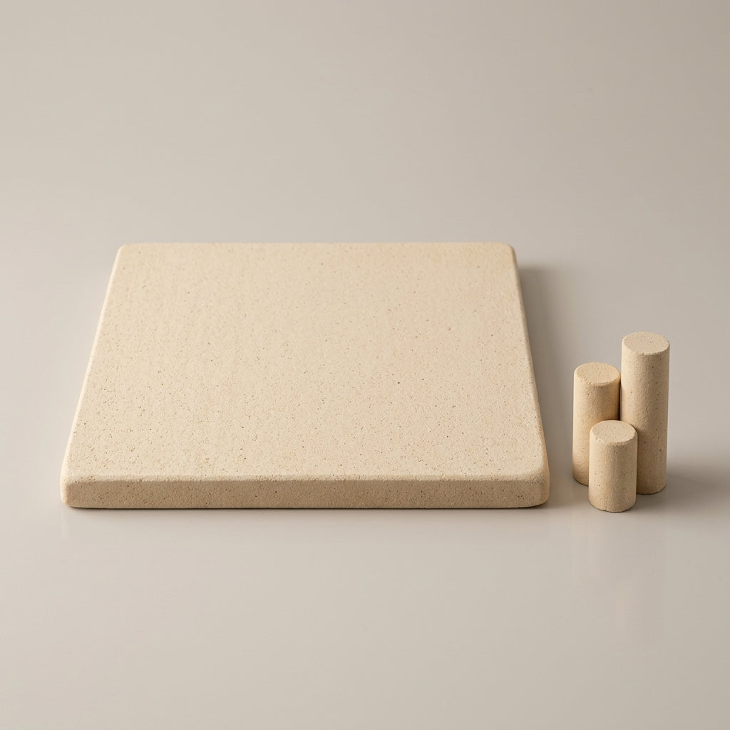 Tấm kê lò nung 55×50cm – cordierite chịu nhiệt