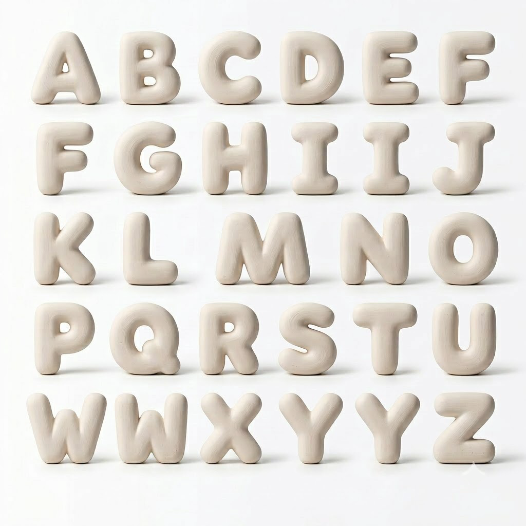 Phôi Bảng chữ cái từ A-Z