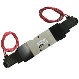 Van điện từ Parker PHS-530C-03-220V 5 cửa 3 vị trí, 2 Coil, Ren 17